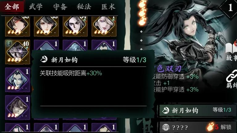 影之刃3全伤包括哪些