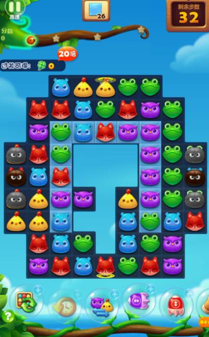 开心消消乐第十1021关怎么过