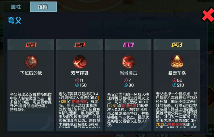非人学园夸父怎么样
