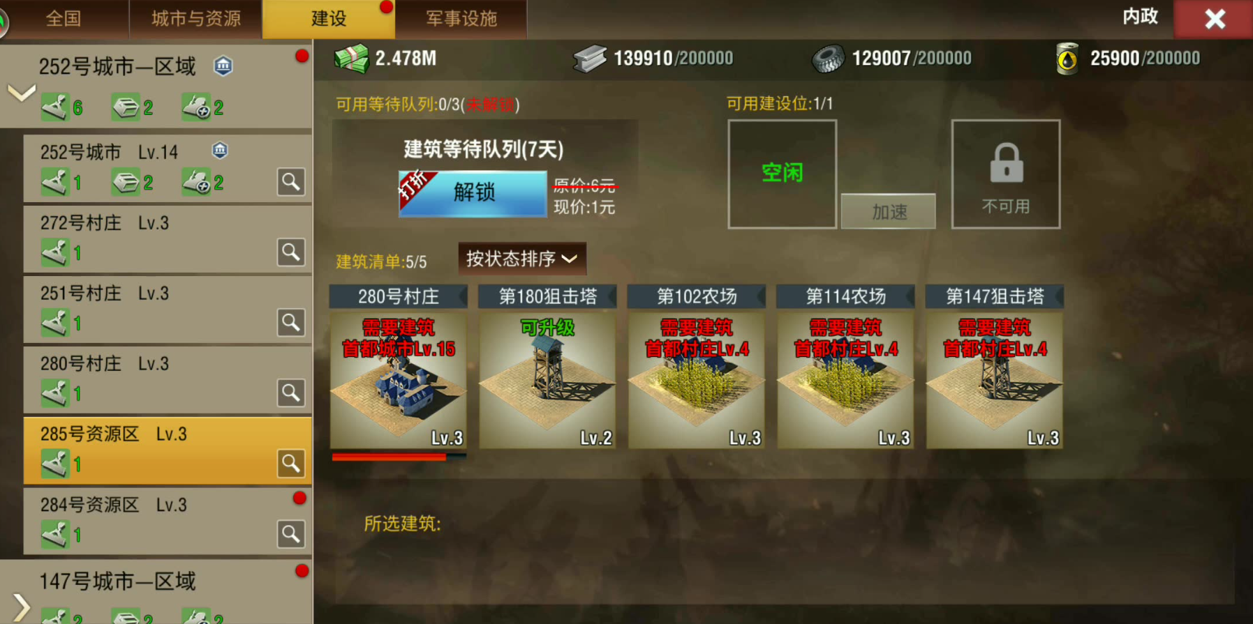 二战风云中科技满级是什么