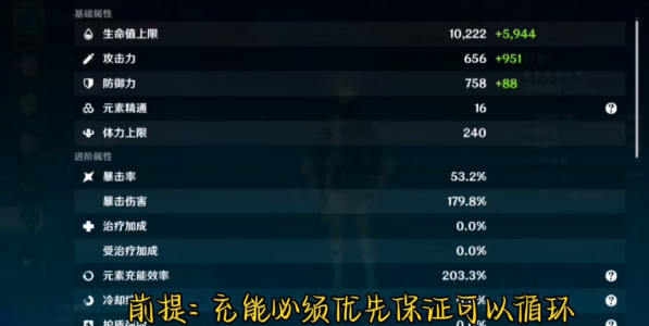 原神行秋圣遗物用什么