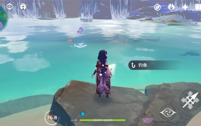 原神湖里的锦鲤怎么抓