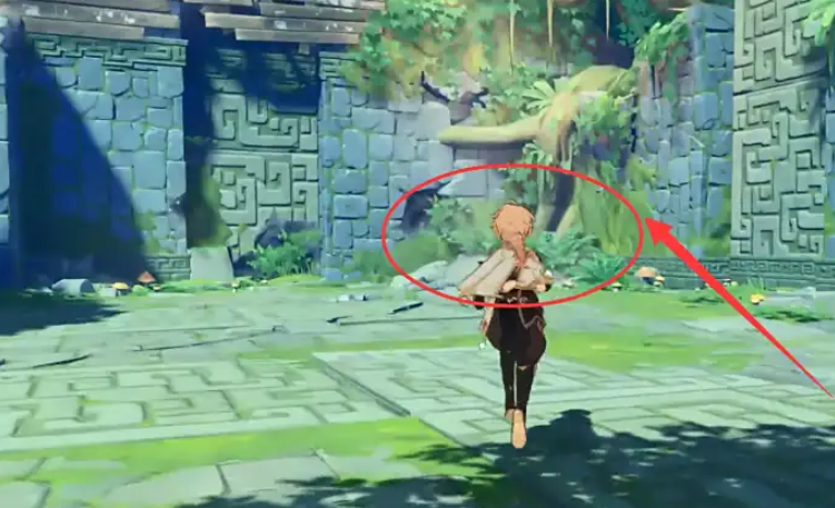 原神林中废墟如何找