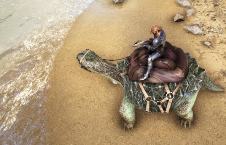 方舟生存进化怎么驯化淡水炭龟