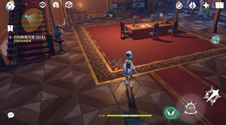 原神怎么打扫晨曦酒庄