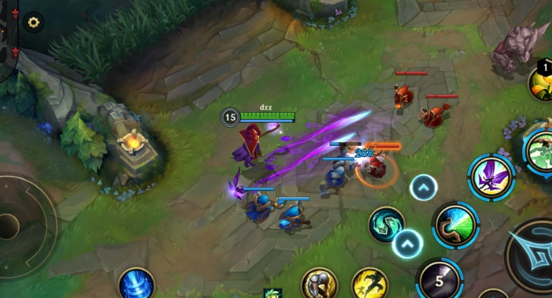 英雄联盟手游如何清理兵线
