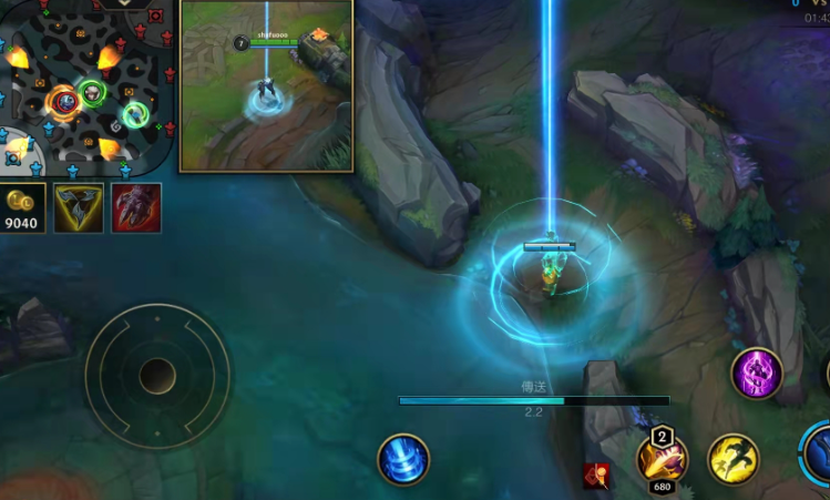 英雄联盟手游传送如何使用