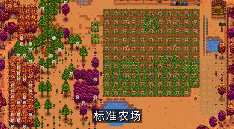 星露谷物语每种农场长什么样