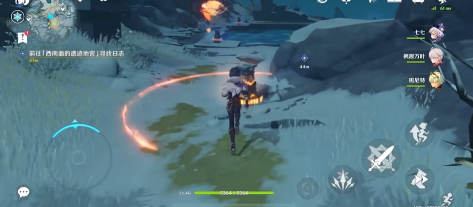 原神星灵洞窟左边两个仙灵怎么开