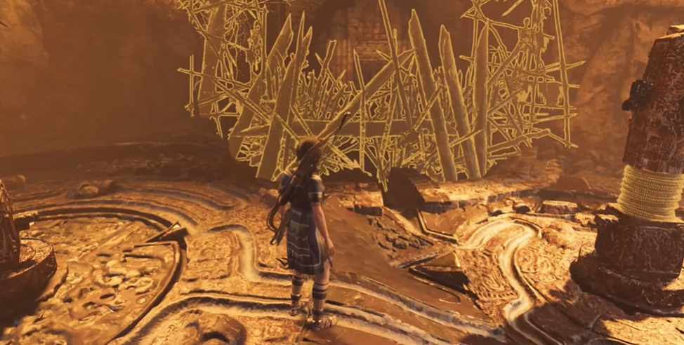 古墓丽影两个转盘怎么自动回转