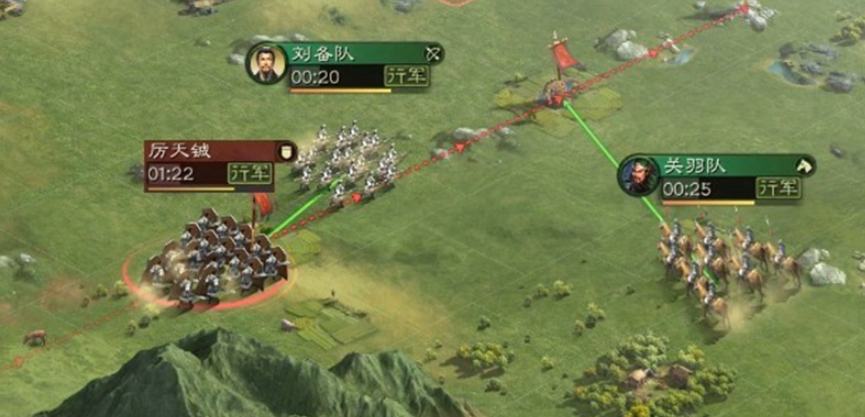 三国志战略版怎么两队打一块地