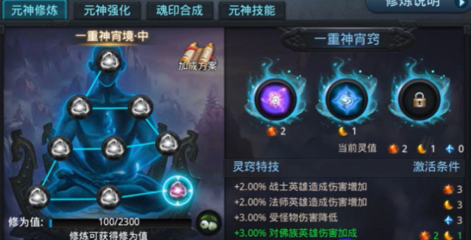 乱斗西游2元神怎么搭配