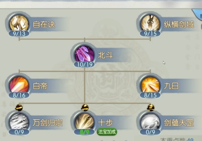诛仙手游万剑pk用什么技能