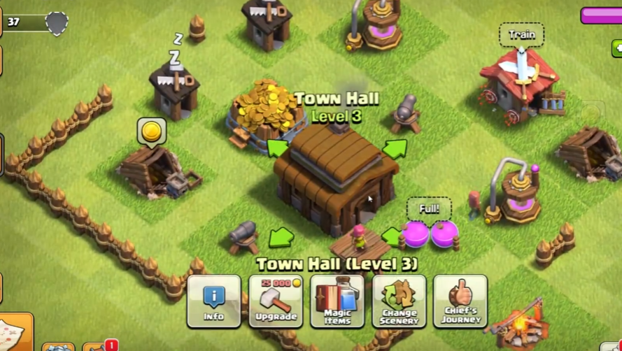 部落冲突的部落咋升级快