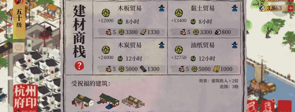 江南百景图铜钱怎么用