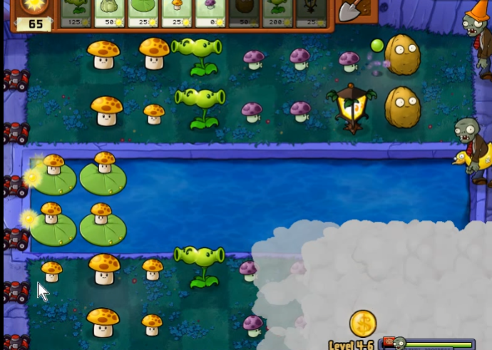 植物大战僵尸关卡4-6怎么过