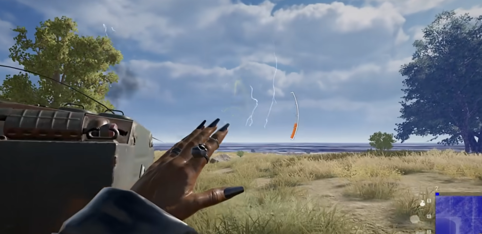 绝地求生雷怎么拉引线