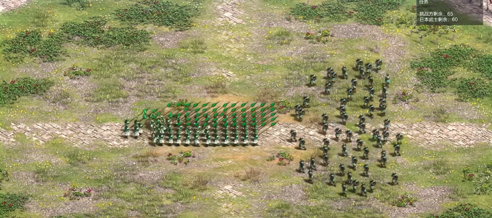 帝国时代2日本武士怎么打